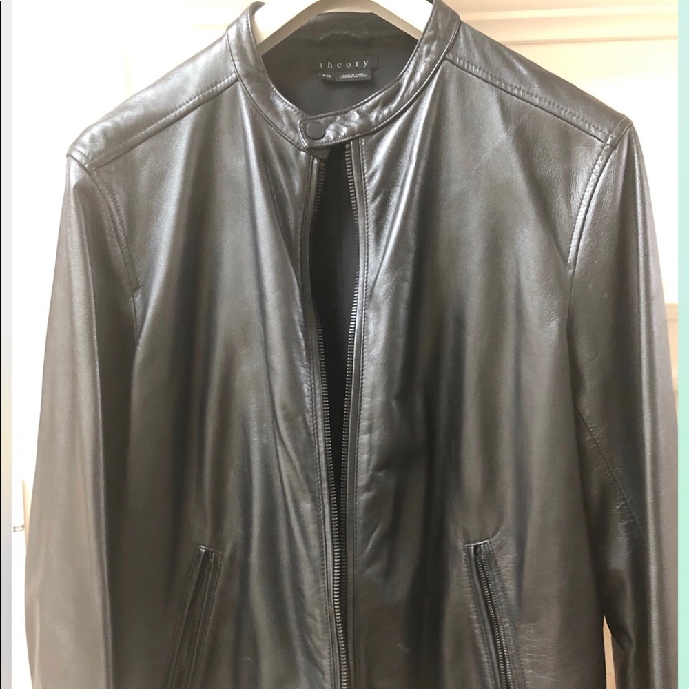 Theory Lambskin Jacket